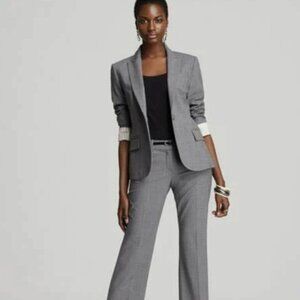 Theory Woman's 2 piece wool suit-Gabe B Tailor Blazer and Pants-Size 6